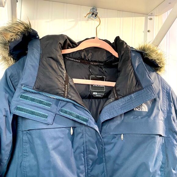 The North Face Greenland HyVent Goose Down Puffer Coat size L - Picture 3 of 7
